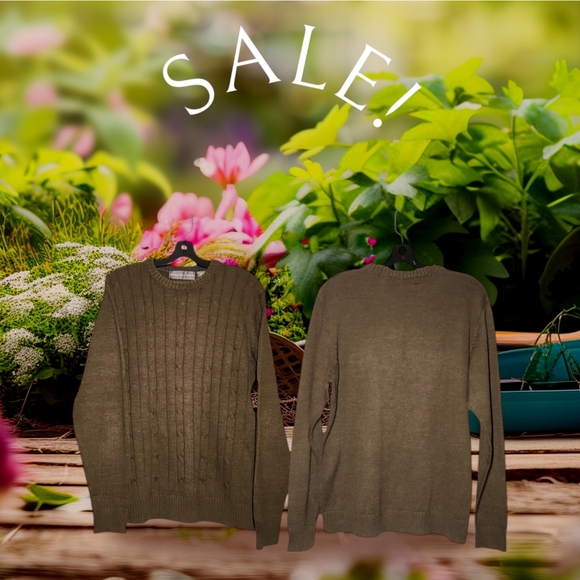 OSCAR DE LA RENTA  LUXURY MEN'S SWEATER  SIZE M - Picture 6 of 17